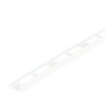 thumbnail image 2 of M-D Building Products 73806 1/4 in. x 96 in. White PVC Tile Edge, 2 of 6