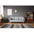 thumbnail image 3 of Evolution Damask Stripe 8 ft. x 10 ft. 3 in. Area Rug, Grey & Black, 3 of 3