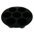 thumbnail image 6 of Mutmorningal Silicone Muffin Cake Cup 7 Cup Non- Muffin Cupcake Tin Chocolate Universal Cake Tray Mold for Air Fryer Accessories ( 6 inch ), 6 of 10