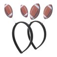 thumbnail image 1 of HEALEEP 2Pack American Football Decoration Brown Lint Cheering Unisex Birthdays, 1 of 8