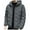 Gray, variant on JTieacloth Men's Lightweight Jacket Men Solid Color Hooded Zipper Cardigan Business Jacket Casual Comfortable Warm And Trendy Jacket Beige