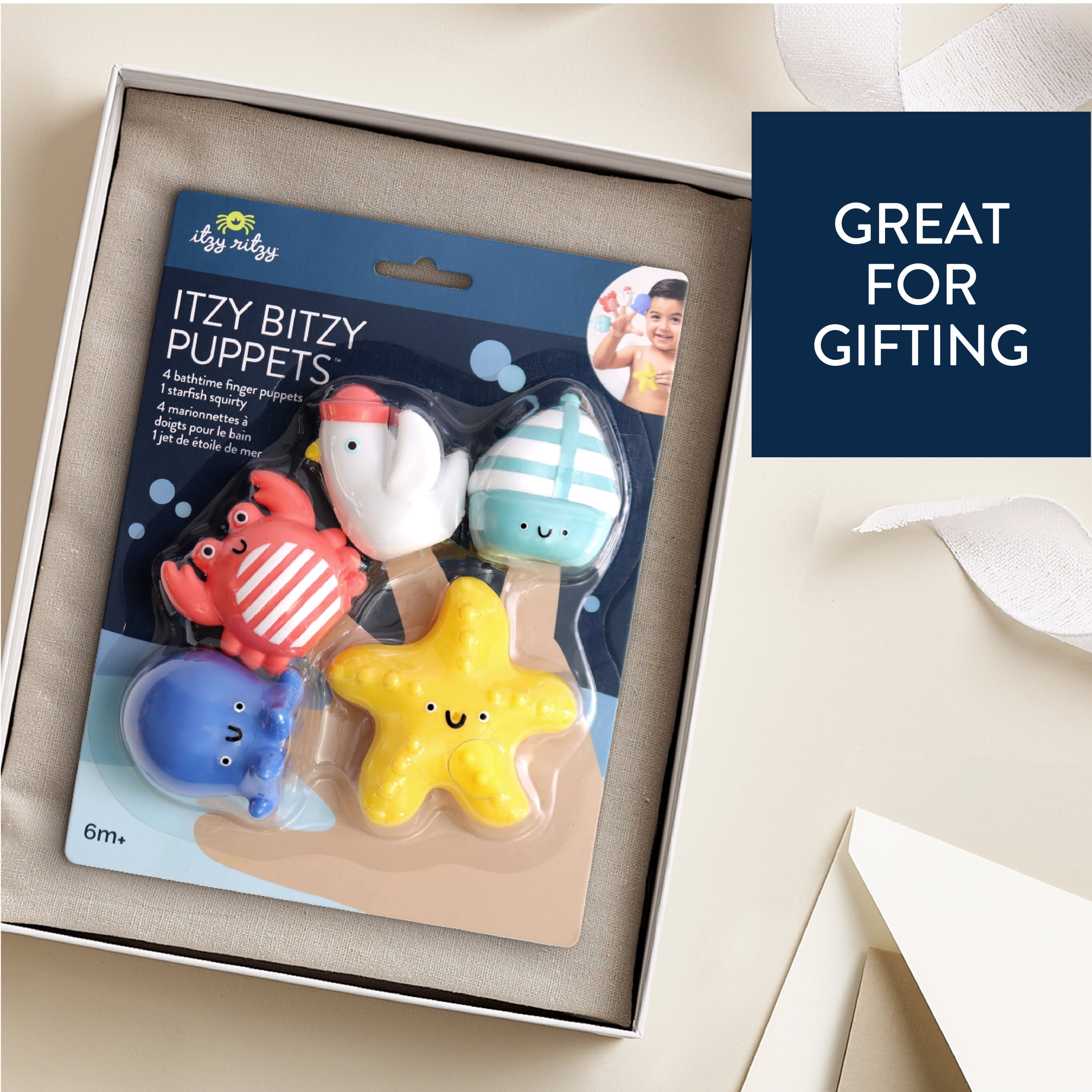 Itzy Bitzy Puppets™ Bath Toy