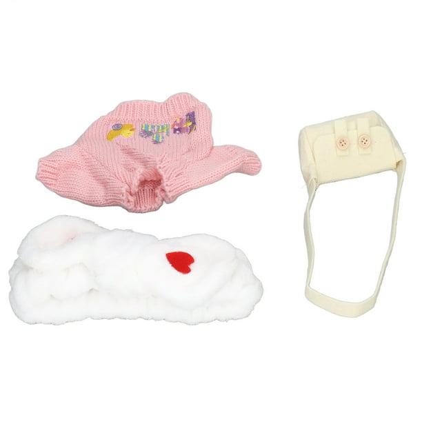 Ropa de pato de peluche de dibujos animados Bling Bling Juego de 3 piezas