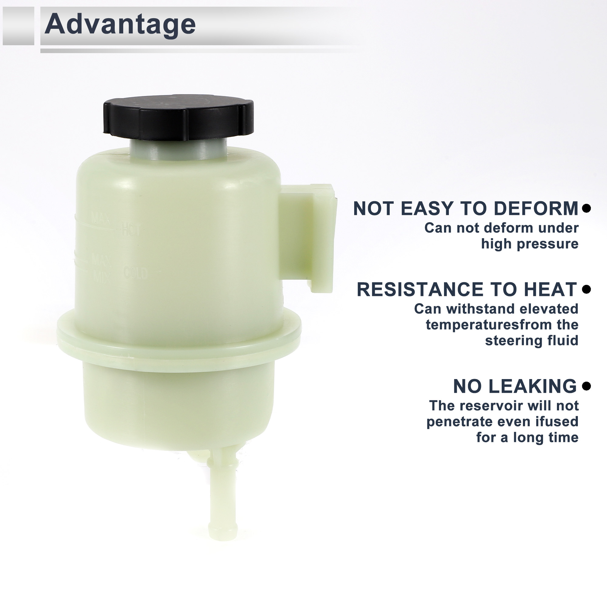 Unique Bargains Power Steering Reservoir for Nissan Pathfinder 4.0L V6 - Gas 2006-2009