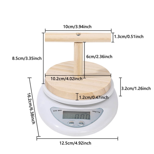 Bird Weight Scale Parrot Training Animal Scale With | High Accuracy Convenient Digital Weighing Tool For Weight Changing