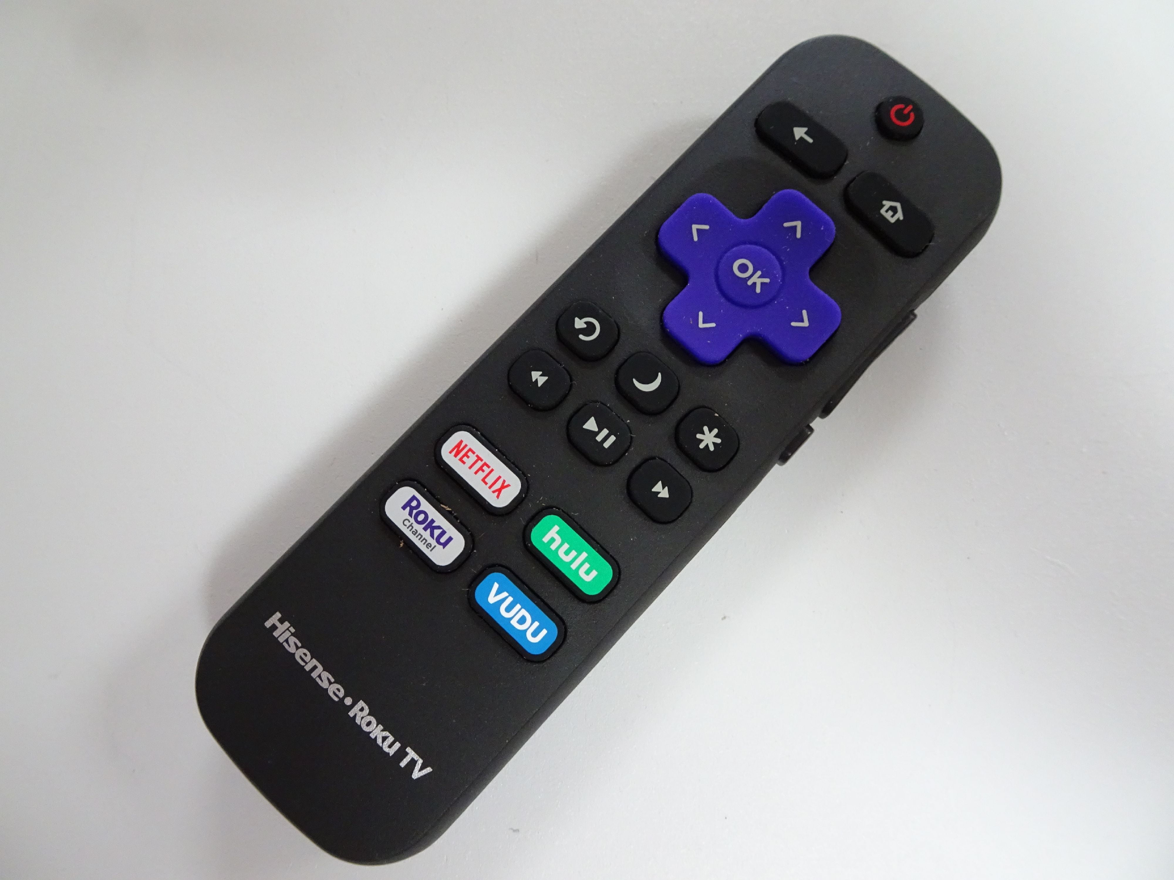 Hisense 55R6D 65R6D Roku TV Remote HU RCRUS 21G USED Walmart 