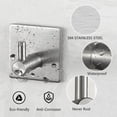 thumbnail image 2 of Hooks 4 Pack - Less Steel Towel Hooks - Stick On Coat Hooks, 2 of 5