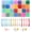 Gradient Color, variant on 2800 6mm Glass Beads for Bracelets, 56 Colors Crystal Beads for Jewelry Making, Bracelet Making and DIY Crafts(28 Solid Colors and 28 Mermaid Colors)