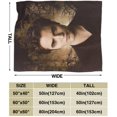 thumbnail image 3 of Edward Cullen Twilight Blanket Robert-Pattinson Ultra-Soft Micro Fleece Blanket, 3 of 5