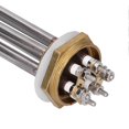 thumbnail image 3 of Heating Tube Electric Stainless Steel Rod Industrial Supplies Brass Thread AC220/380V12KW 1.25in BSP, 3 of 4