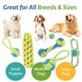 thumbnail image 3 of weVSwe Puppy Toys 7-Piece Set | Dog Toys for Aggressive Chewers, Eco-Friendly Knotted Cotton Rope for Dental Health & Interactive Play, Dog Chew Toys, 3 of 7
