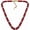 Crimson, variant on Serpent Necklace, Serpent Statement Necklace for Women, Snake Print Choker Collar Jewelry, Adjustable Gothic Punk Necklace for Parties and Daily Wear