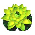 thumbnail image 1 of Decoración de pecera de piscina verde de 18cm lirio de agua simulado falso ANGGREK  Otros, 1 of 8