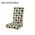 thumbnail image 2 of Funda para silla de comedor lavable extraíble, funda protectora para sofá, funda para silla con patrón impreso de tela de spandex, 2 of 5