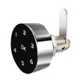 thumbnail image 4 of yuksok Cabinet Lock Electronic Furniture Locks Mailbox Keyless Digital Locks for Wooden A Rod 20mm, 4 of 9