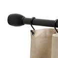thumbnail image 1 of Mainstays Adjustable Shower Curtain Tension Rod, 43" - 72", Black, 1 of 4