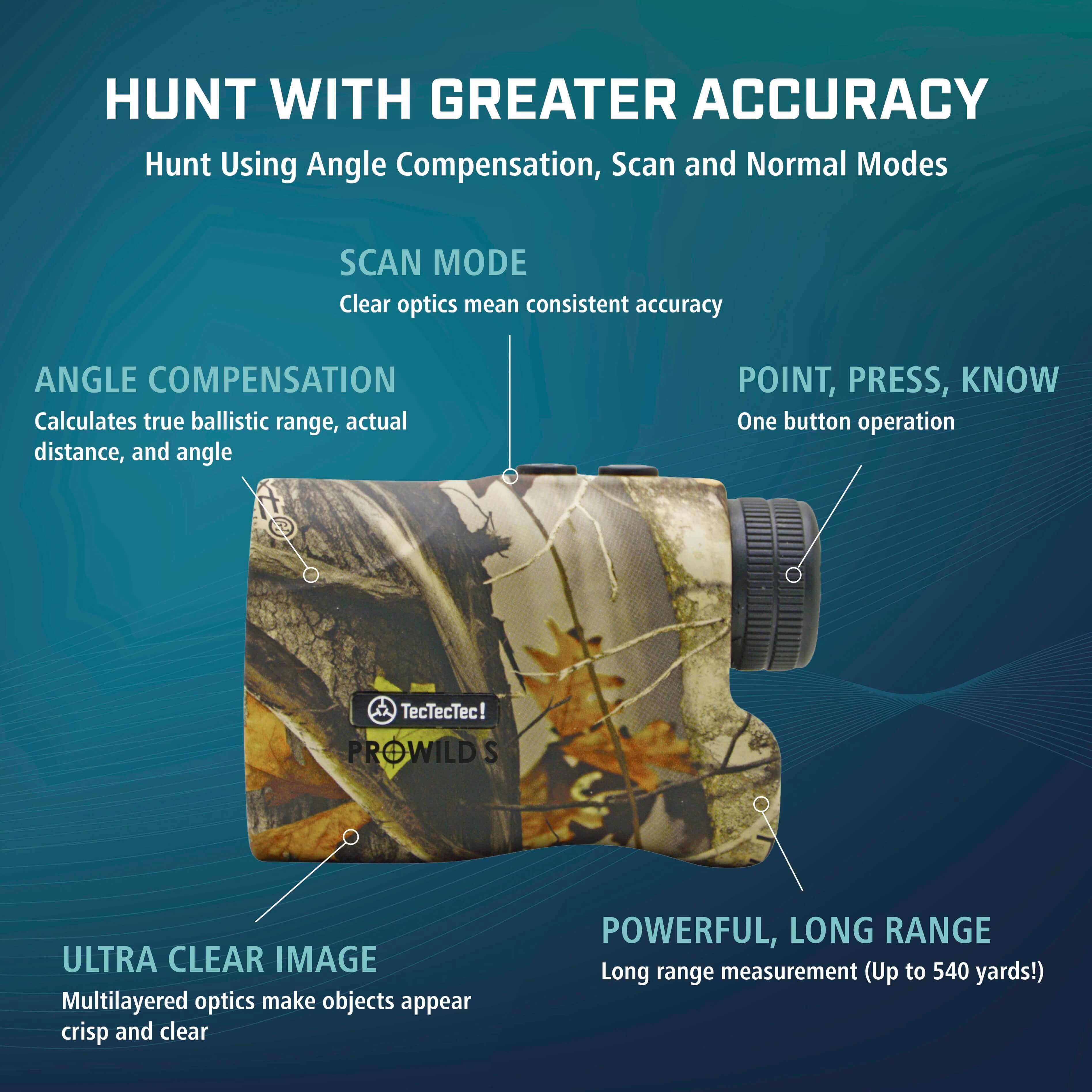 TecTecTec ProwildS Hunting Rangefinder