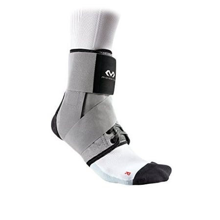 Mcdavid Ultra Ankle Brace - McDavid MD195 Ankle Brace w/Straps, Adult XS, GREY
