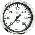 thumbnail image 2 of Faria 32904 Euro Tachometer (6000 RPM) Gas - 4", White, 2 of 3