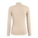 thumbnail image 4 of MHFRRA Camiseta Informal para Uso Diario, Cómoda y Elegante, Ideal para Usar En Capas O Como Outfit. Camiseta Versátil para Cualquier Ocasión, Imprescindible En Tu Armario. Beige, 4 of 4