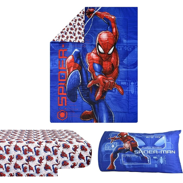 Parure de lit Spider-man - Set housse de couette 2 Personnes Marvel