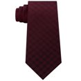 thumbnail image 1 of Kenneth Cole Mens Panel Self-tied Necktie, Red, One Size, 1 of 1