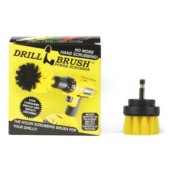 Household Power Scrubber Cordless Drill Battery Operated Bathroom and Tile Scrub Brush