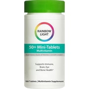 50+ Multivitamin | 180 Mini-Tablets | by Rainbow Light