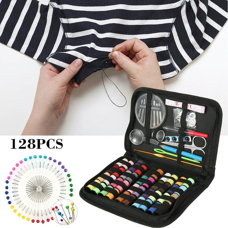 Goyunwell 228pcs Large Sewing Kit for Adults Complete Sew Set Needle and Thread for Beginners Travel Basic Home Sewing Repair Kits