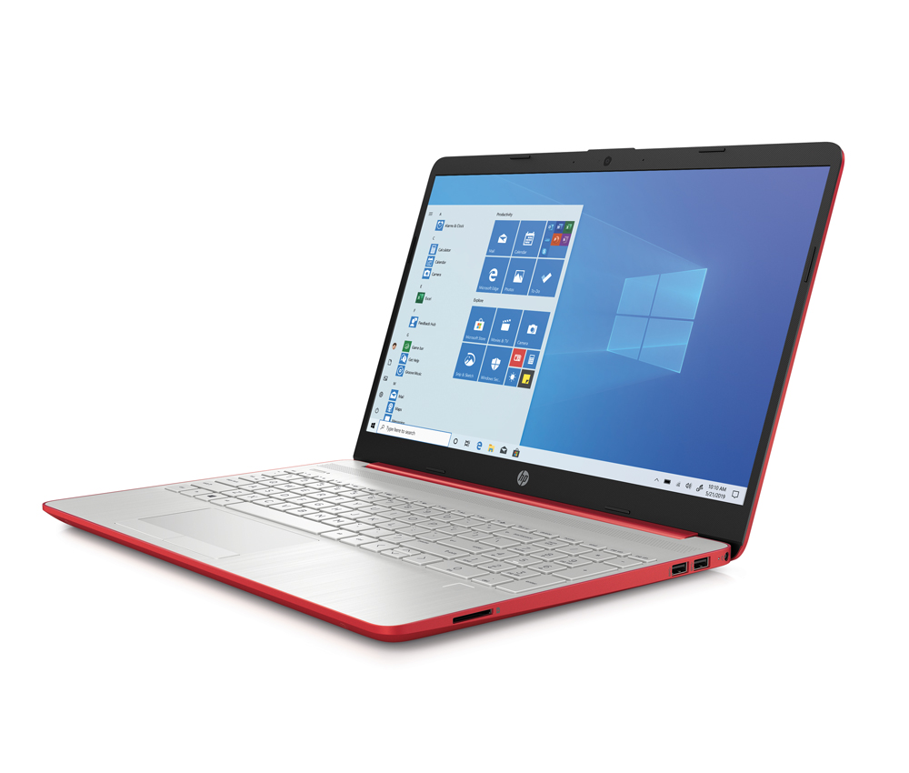 HP 15.6" Laptop, Intel Pentium Silver N5000, 4GB RAM, 500GB HD, Windows 10 Home, Scarlet Red, 15-dw0081wm - image 4 of 4