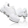 thumbnail image 1 of Chaussures de Patins à Roulettes Déformation Chaussures de Marche Automatiques avec Roue à Déformation à Double Rangée Chaussures de Patinage pour Adultes et Enfants, 1 of 5