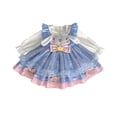 thumbnail image 5 of Vestido de Lolita de dibujos animados para niña, vestido de tutú para fiesta de cumpleaños de primavera y verano de Sanrios Cinnamoroll, vestido de manga corta para niños, regalo, 5 of 5