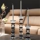 thumbnail image 4 of Candelabro de cristal ligero for decoración del hogar, ideal for bodas, festivales y fiestas., 4 of 6