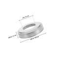 thumbnail image 2 of HOOWIFFY 2Pcs Stainless Steel Pool Ladder Escutcheons Covers for Inground Pool Handrails and Deck Mount, 2 of 8