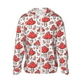 thumbnail image 1 of Balery Amanita Red Mushroom Sudadera ligera de manga larga con capucha y protección solar UPF 50+ para hombre y mujer, ideal para pesca y running-X-Large, 1 of 7