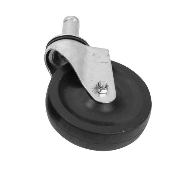 Excellante 5" rubber wheel caster, comes in each