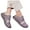Purple, variant on Slip on Mules Sneakers Sandals for Women Men Unisex Comfortable Breathable Mesh Backless Walking Shoes