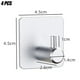 thumbnail image 3 of Ganchos de pared para toallas, de aluminio, para albornoces, para puerta de baño y hogar. Estilo de plata 1, 3 of 9