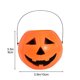 thumbnail image 3 of Decoraciones de Halloween, Cubo de dulces de calabaza, Cubo de plástico de calabaza, Cubo de calabaza portátil con asa, Cubo de dulces de Halloween lindo y reutilizable para fiesta, Cubo de calabaza d, 3 of 5