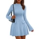 thumbnail image 1 of Vestido PRETTYGARDEN Elegante para Mujer, Otoño 2025, Azul Claro, 1 of 8