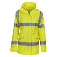 thumbnail image 1 of Yoko - Chaqueta Hi-Vis para Mujer (Amarillo) Yoko UTRW6308_yellow, 1 of 1