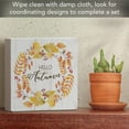 thumbnail image 7 of Highland Home "Hello Autumn" Freestanding Solid Wood Block Sign, 7 of 7