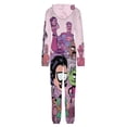 thumbnail image 5 of Teen Titans Go Women Men Pajamas Zipper Onesie Jumpsuit Hooded One Piece Sleepwear, 5 of 8
