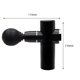 thumbnail image 4 of Pistola de masaje de tejido Estimulador muscular Fascial Vibrador Body Relax (Negro), 4 of 5