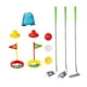 thumbnail image 3 of Juego de palos de golf para niños, juguetes educativos de golf retráctiles y livianos con tees Plata, 3 of 9