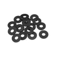 thumbnail image 1 of Junta de manguera O-ring plana de goma de 6x16x1.5mm, lote de 20 piezas para grommet, 1 of 3