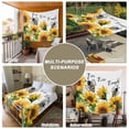 thumbnail image 6 of Sunflower Bee Tapestry for Bedroom Wall Hanging Tapestry, Vintage Yellow Floral Farmhouse Watercolor Ceiling Backdrop Tapestries Poster Blanket Wall Decor for Teens Room Living Room Dorm 39" x 59", 6 of 8