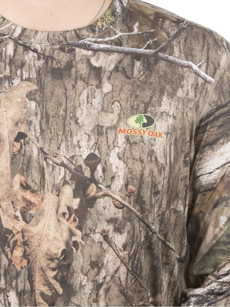 Mossy Oak Men's Country DNA Long Sleeve Performance Camo Tee Shirt - Main Image