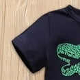 thumbnail image 7 of Gvdentm Baby Boy Summer Clothes Summer Short Sleeve Dinosaur Prints Tops Shorts Two Outfits Set for Kids Clothes(Green,4-5 Years), 7 of 7