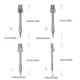 thumbnail image 5 of UNTERING Soldering Iron Tip USB Soldering Iron Tip Portable Pointed/ Horseshoe/ Round Tips for Welding Rework Accessories, 5 of 6
